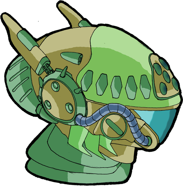 Warrior Robot Head Clipart (618x618), Png Download