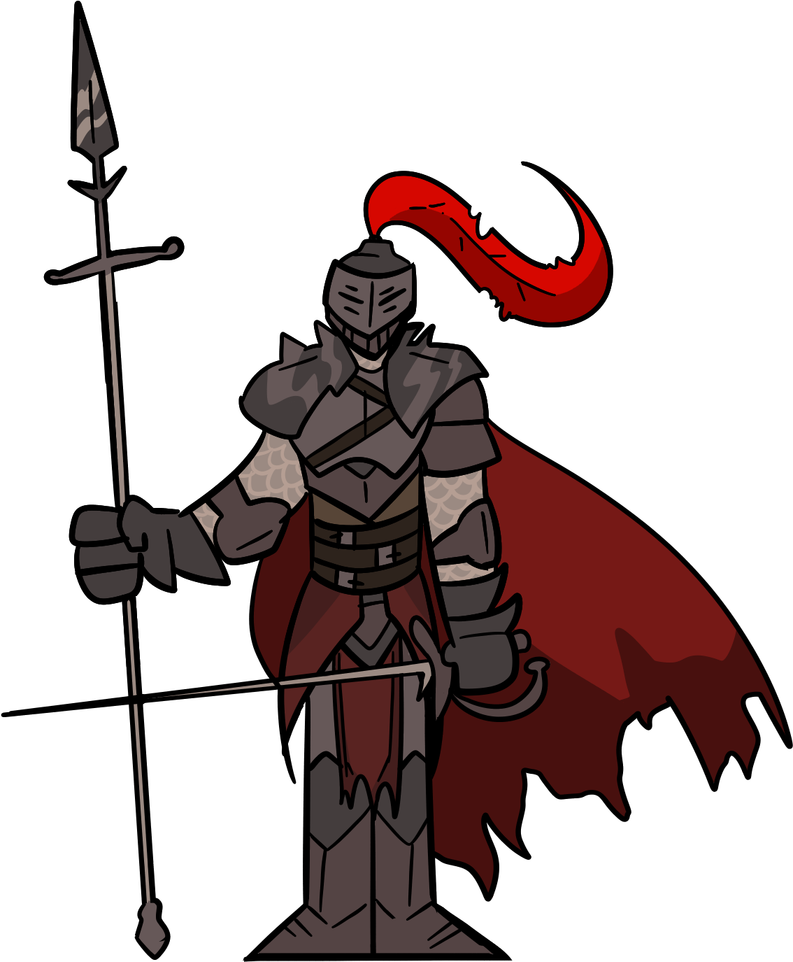 Domhnall, Captain Of The Guard - Illustration Clipart (1159x1411), Png Download