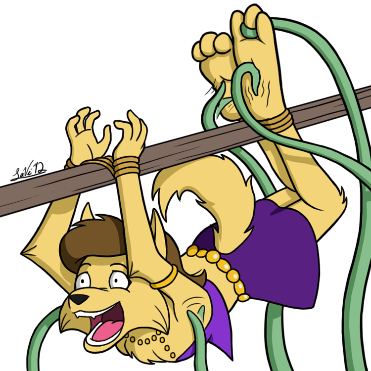 Sacrificial Jackal - Cartoon Clipart (750x750), Png Download