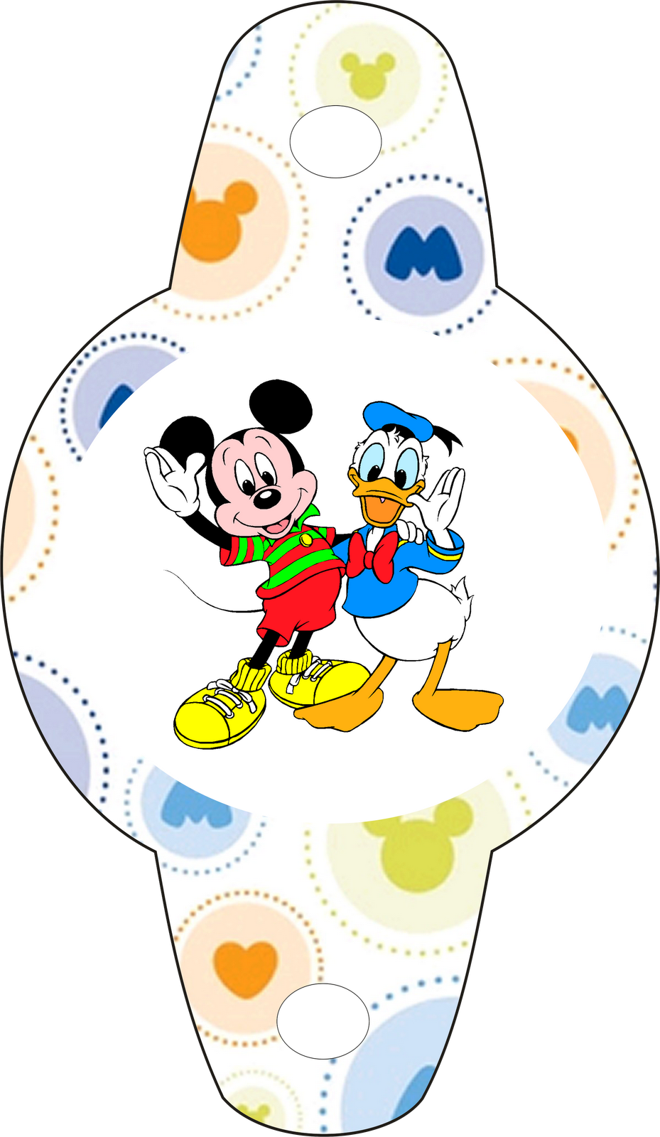 Birthday • Party • Cumple Mickey Mickey Party, Mickey - Mickey Mouse And Duck Clipart (929x1600), Png Download