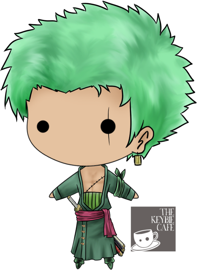 One Piece Keybies - Cartoon Clipart (1000x1000), Png Download