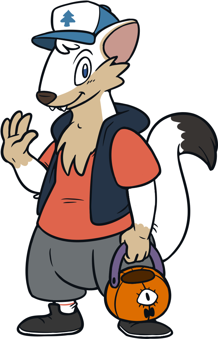 Halloween Event Example - Cartoon Clipart (800x1193), Png Download