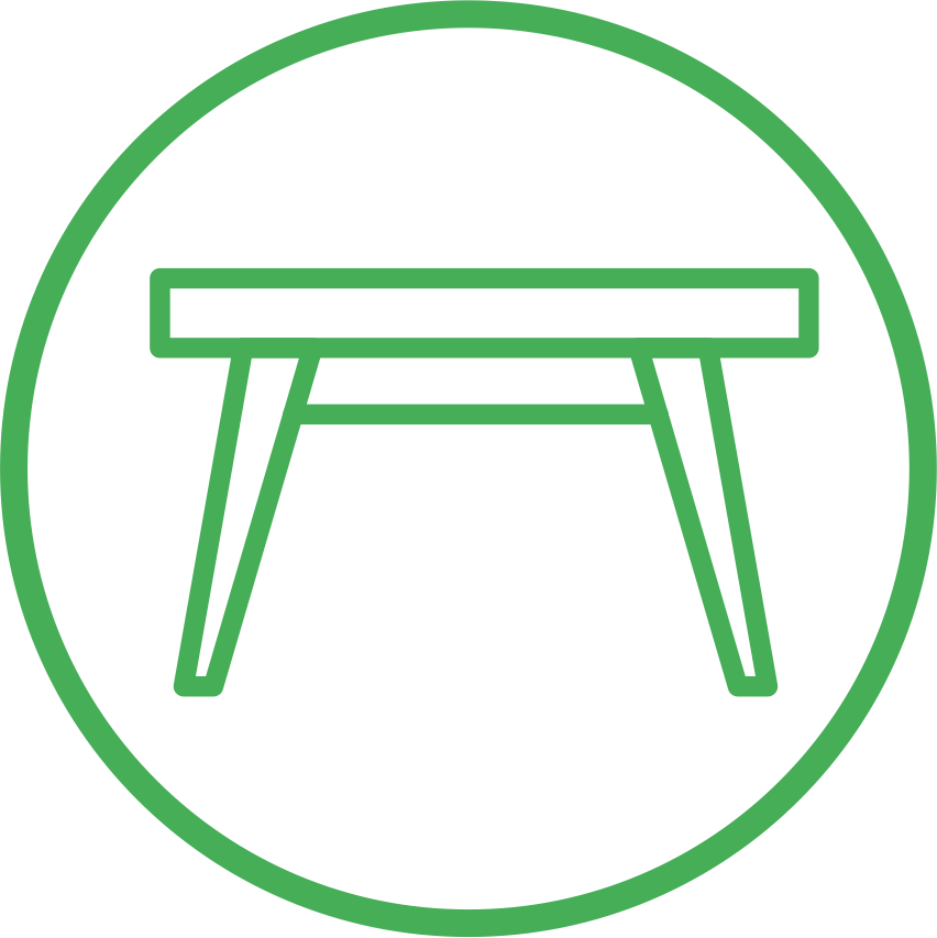 Outlets - Table Clipart (852x853), Png Download