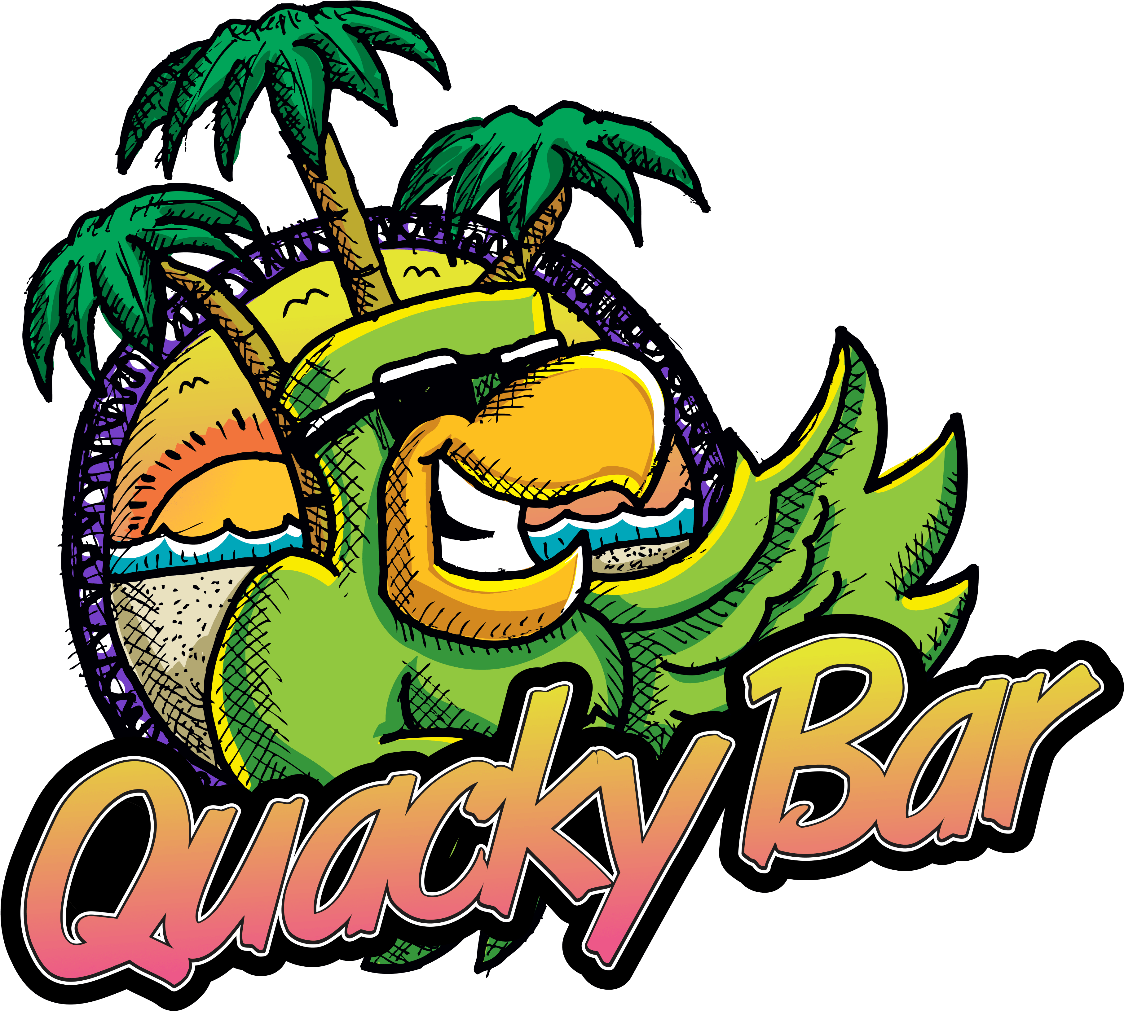 Custom Illustration Sample - Cartoon Clipart (5100x3900), Png Download