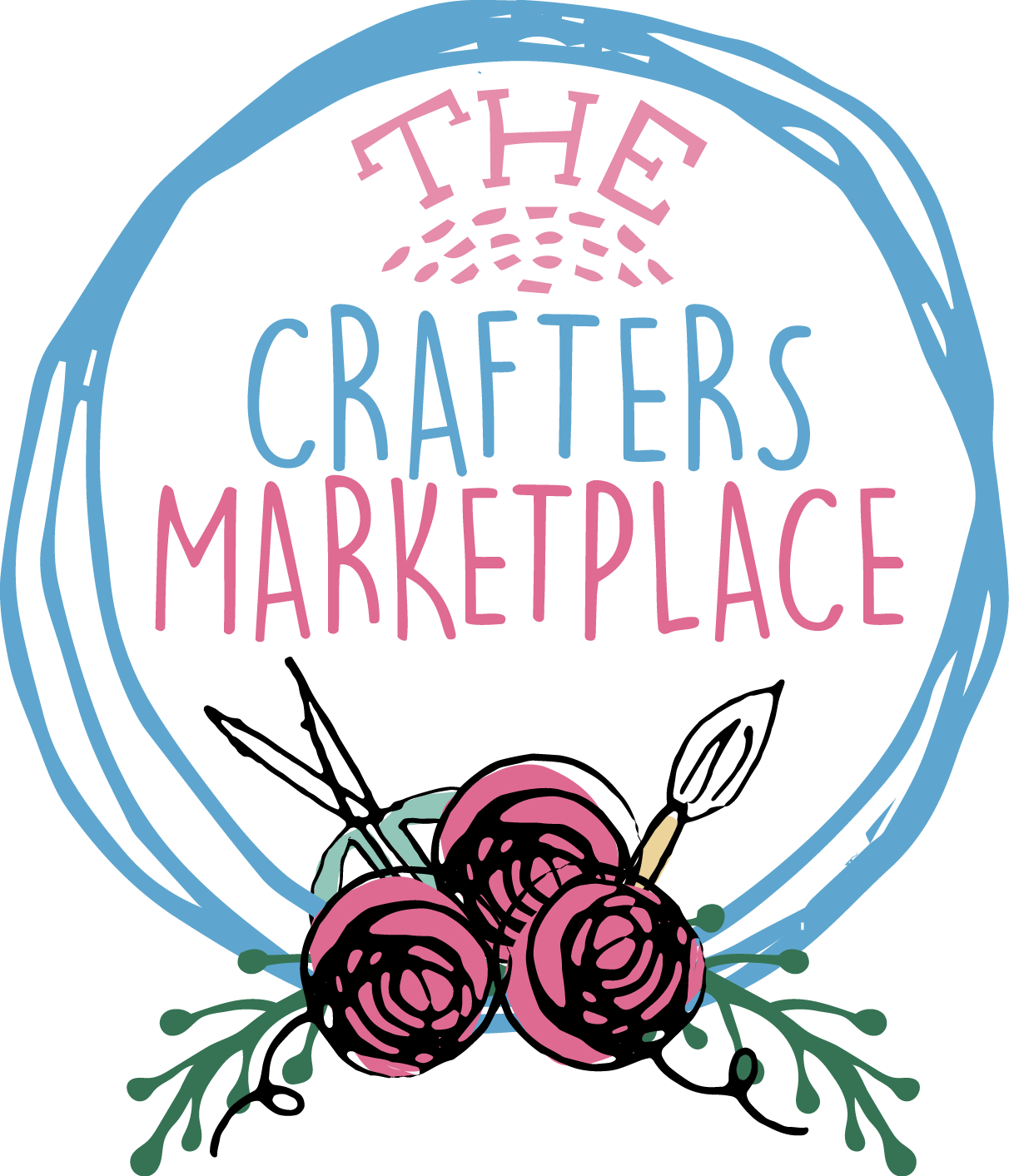 Crafters Marketplace Clipart (1212x1413), Png Download