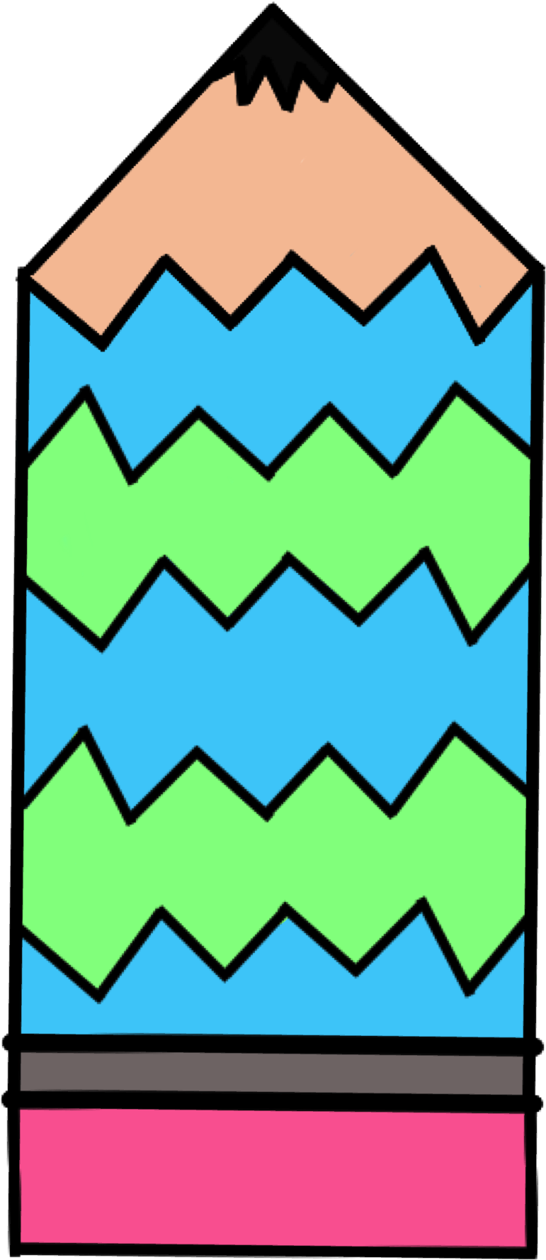 Clipart - Utiles Animados - Png Download (871x1827), Png Download