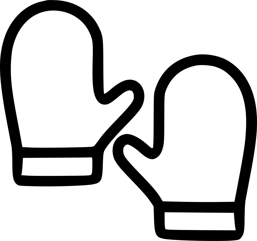 Pair Of Gloves Comments Clipart (980x918), Png Download