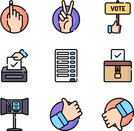 Voting Clipart (600x564), Png Download