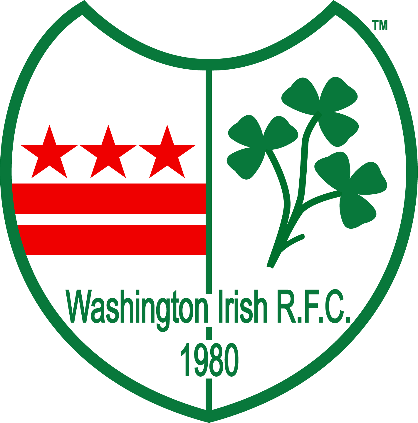 Washington Irish R.f.c. Clipart (1423x1441), Png Download