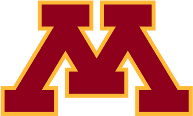 Minnesota Timberwolves Clipart Bubble - University Of Minnesota Football Logos - Png Download (640x480), Png Download
