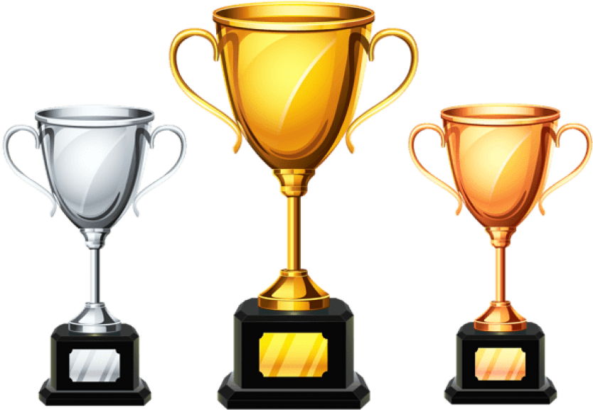 Cup Trophies Png - Trophies Png Clipart (850x605), Png Download