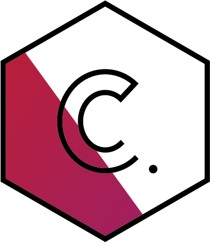 Contempo Icon Black Pink Cmyk - Graphic Design Clipart (1250x1250), Png Download