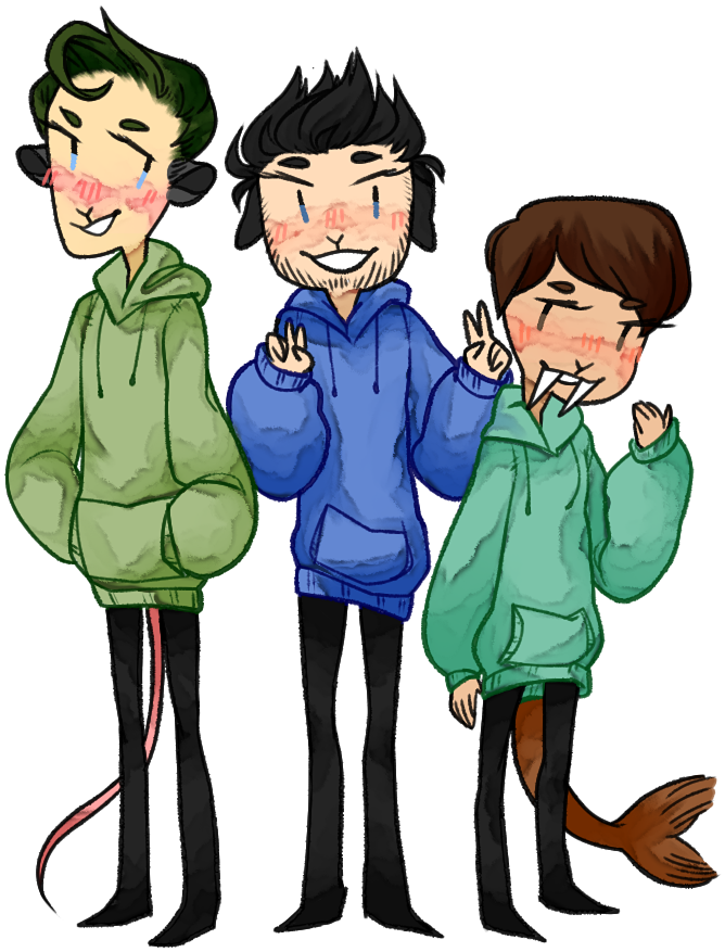 “i Drew Some Hats Is Sweaters - Cartoon Clipart (700x900), Png Download