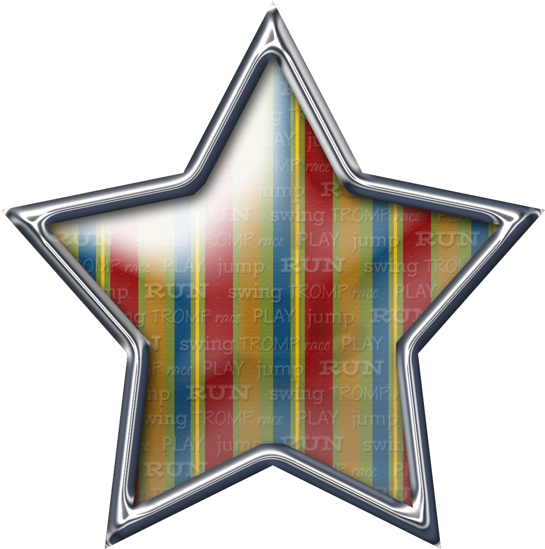 Free Digital Scrapbook Elements - Star Clipart (1200x1200), Png Download