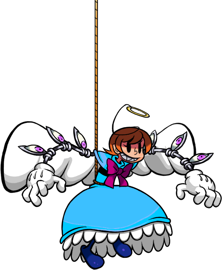 Angel Peacock Hey, Remember That Project That I Was - Cartoon Clipart (745x907), Png Download