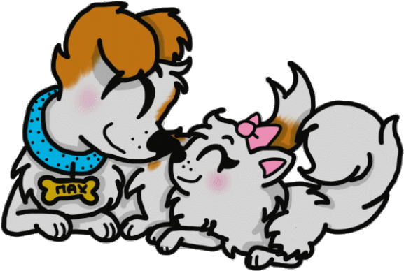 Pets Clipart Max - Max X Gidget - Png Download (640x480), Png Download