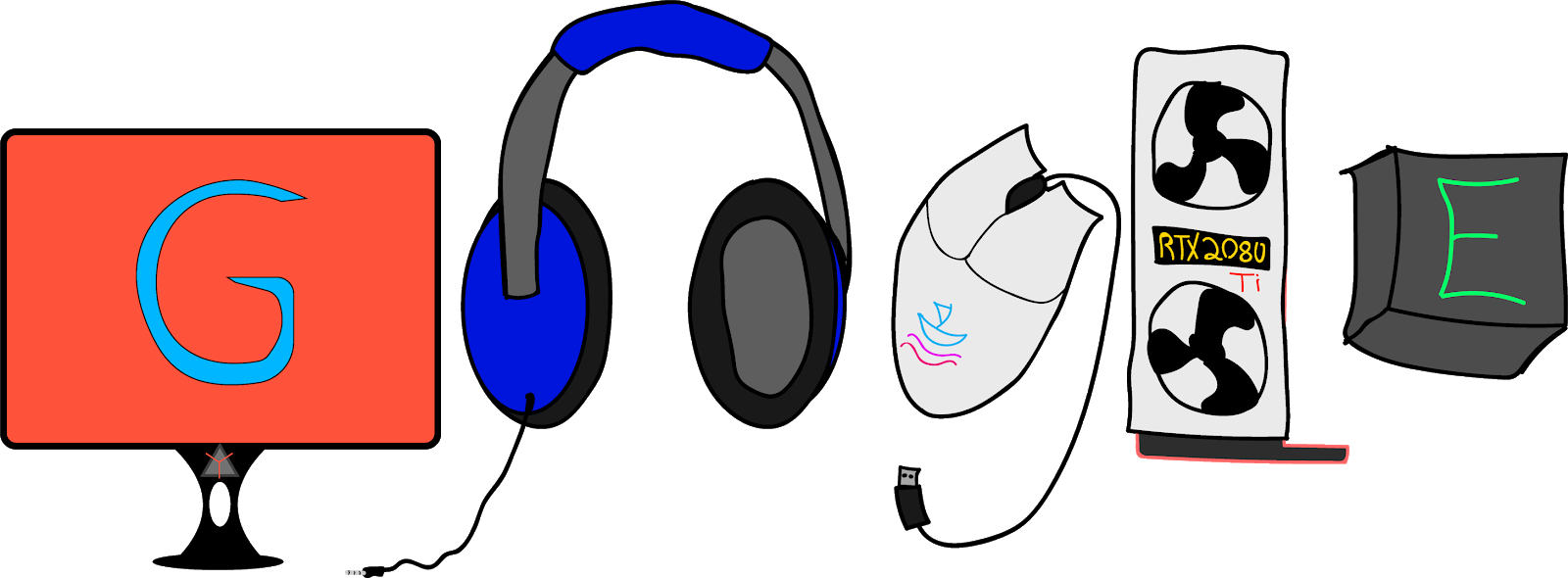 Sandia Computer Graphics Ii Clipart (1600x590), Png Download