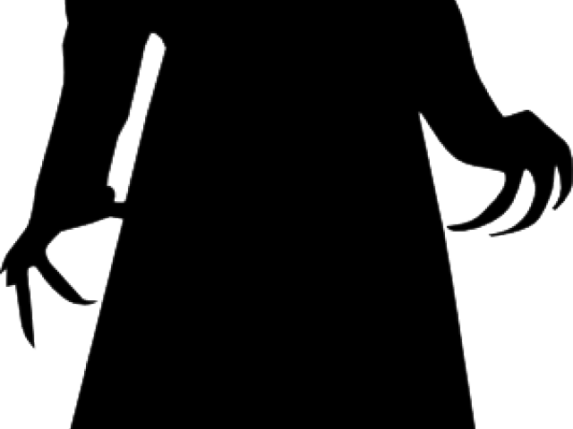 Evil Clipart Villain - Dracula Silhouette - Png Download (640x480), Png Download