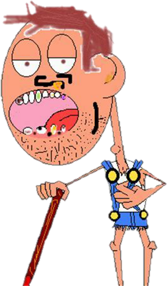 Hillbilly Sticker - Cartoon Clipart (1024x1024), Png Download