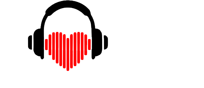 Lovenotes Lovenotes - Headphones Clipart (896x376), Png Download