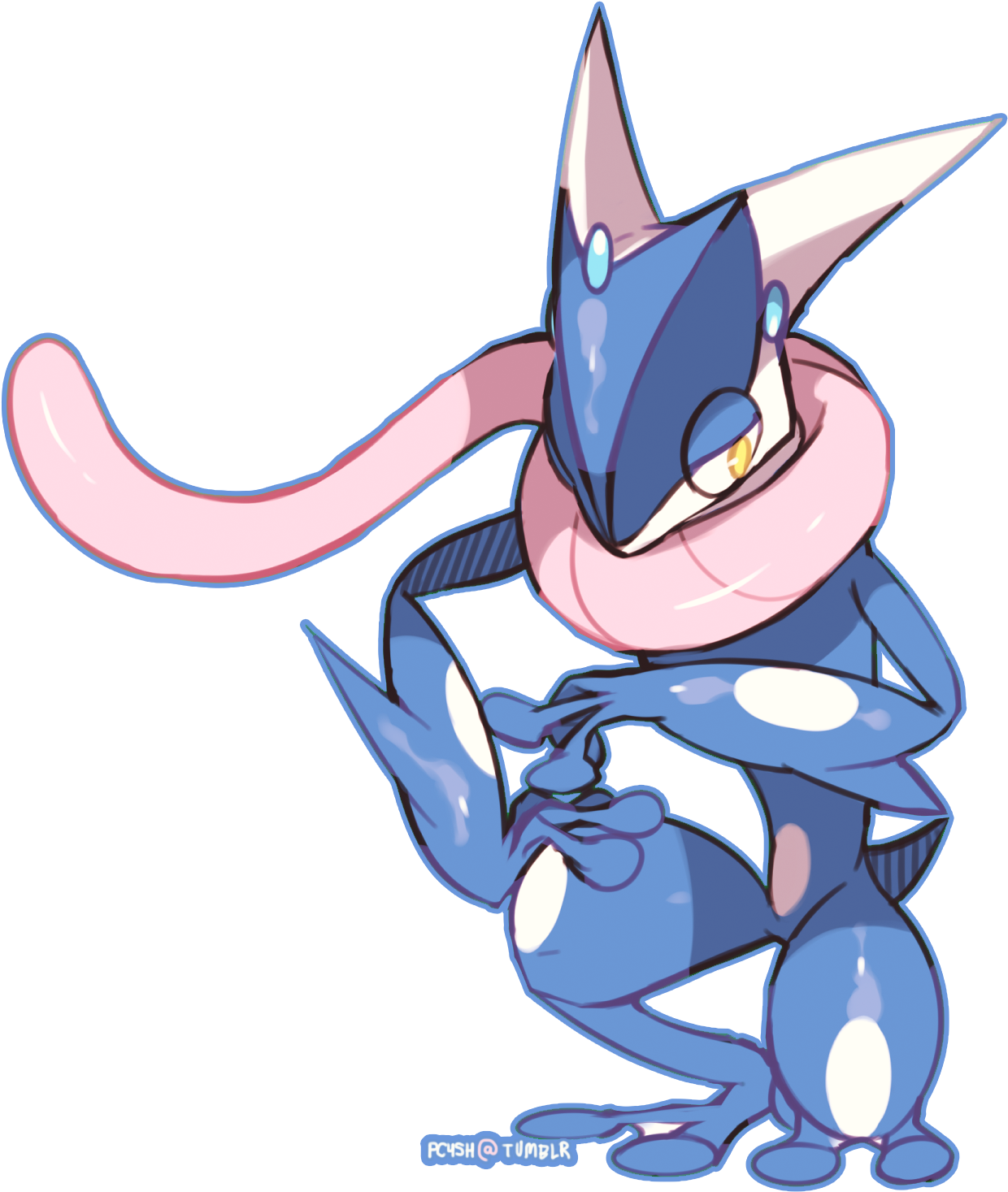 “ Greninja , Final Evolution Of - Pokemon Froakie Final Evolution Clipart (1267x1484), Png Download