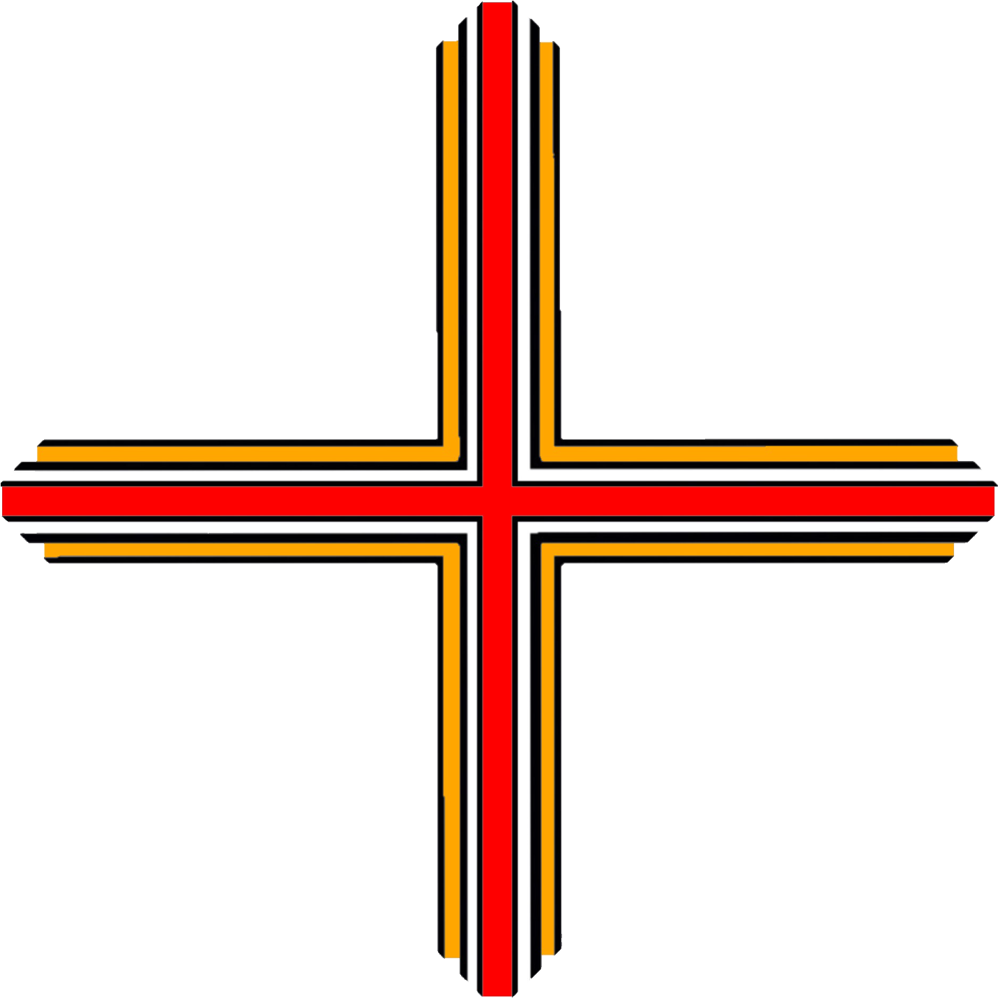 Wondrous Love - Cross Clipart (1440x1440), Png Download