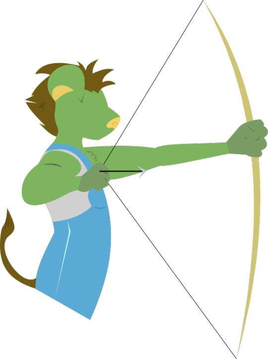 Green Bow Cliparts - Cartoon - Png Download (540x722), Png Download