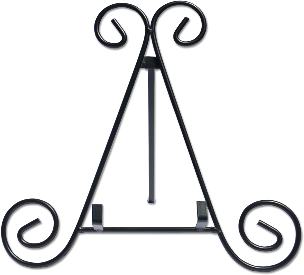 Black Easel Clipart (1000x905), Png Download