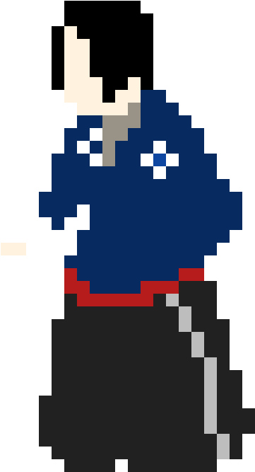 Samurai Jin - Cartoon Clipart (1152x1152), Png Download