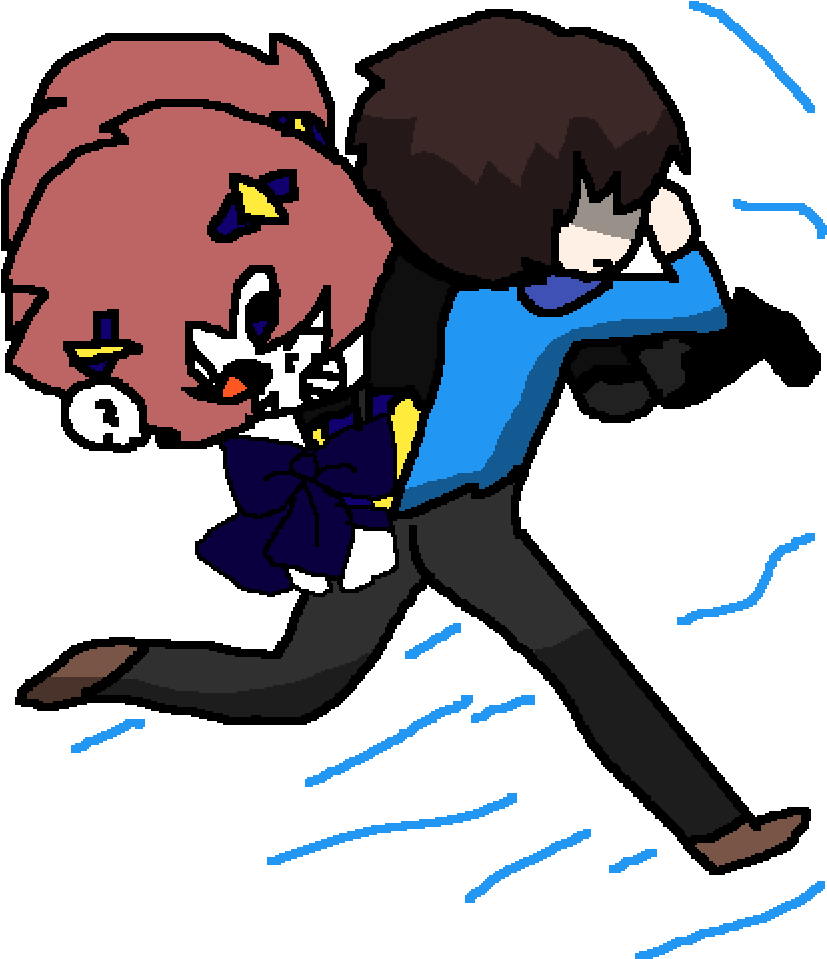 Run - Cartoon Clipart (1000x1000), Png Download