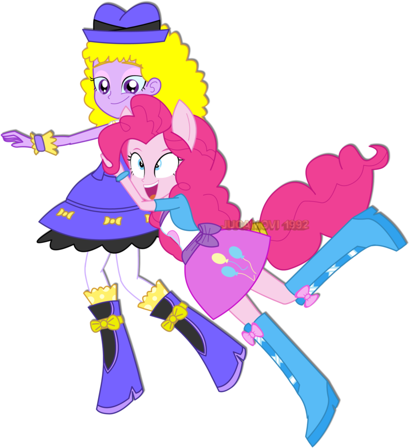 Pinkie Pie And Holiday Candy By Jucamovi1992 - Cartoon Clipart (851x939), Png Download