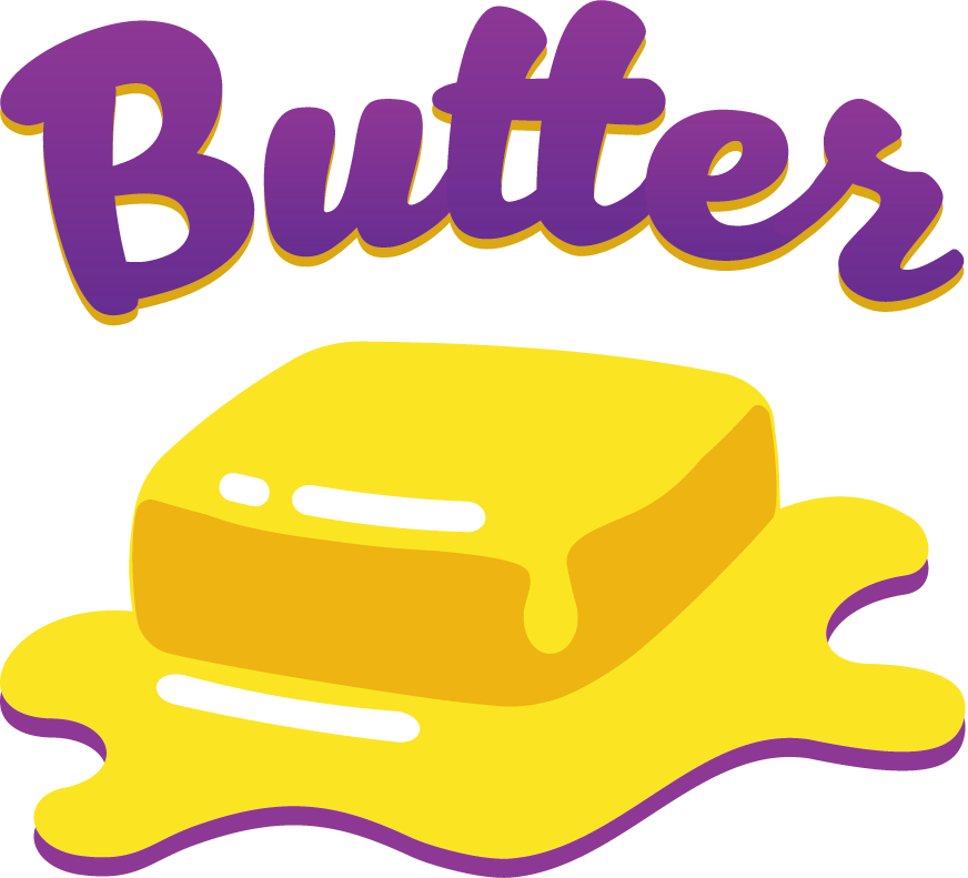 Butter Industries Logo Clipart (872x791), Png Download