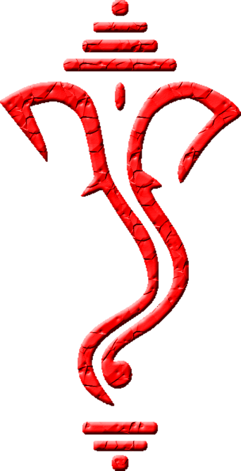 Festival Clipart Youth Festival - Ganesha Wall Stickers - Png Download (844x1650), Png Download