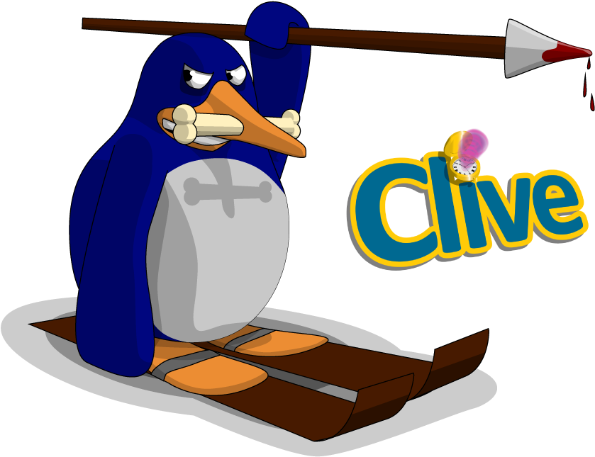 Report Rss Pincushion The Penguin - Cartoon Clipart (900x738), Png Download