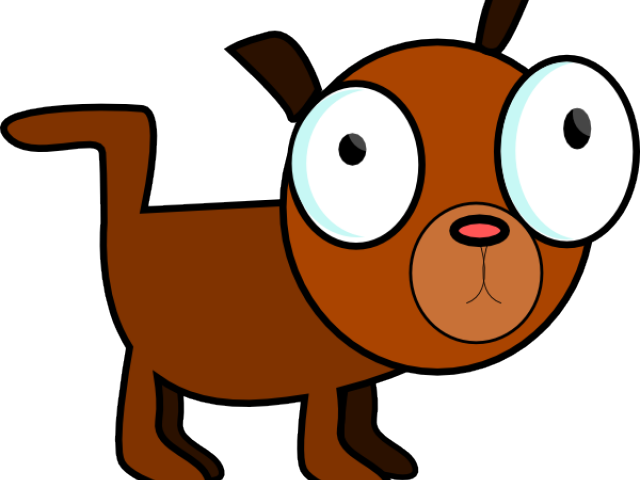 Dog Clipart Clipart Cartoon - Cartoon Dog Transparent Background - Png Download (640x480), Png Download