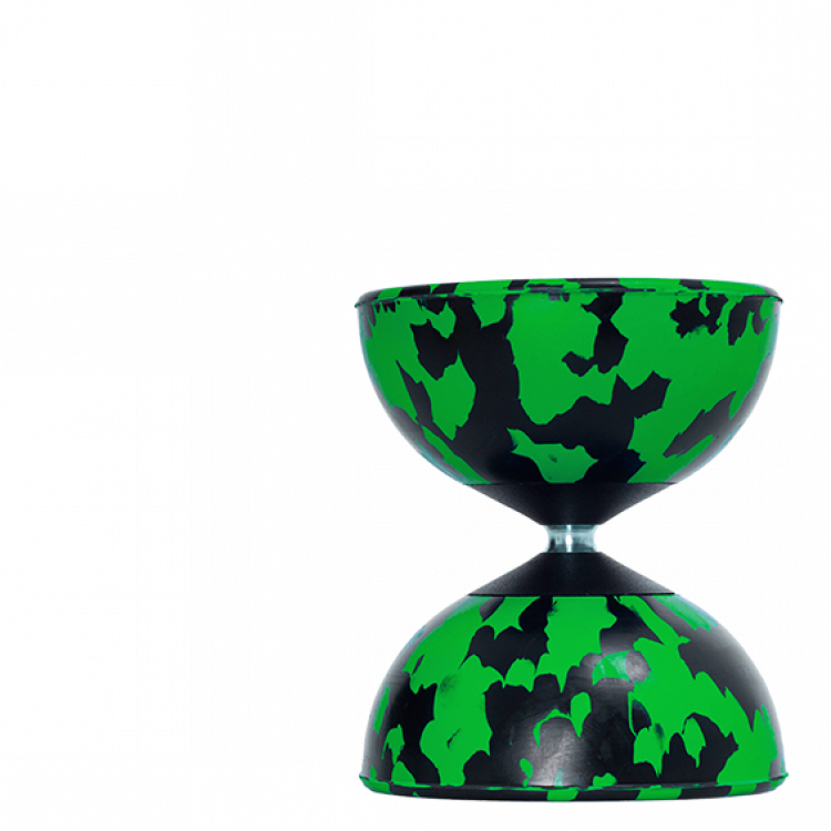 Mr Babache Medium Harlequin Diabolo-green/black - Mr Babache Clipart (750x750), Png Download