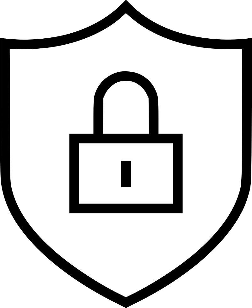 Shield Lock Safe Banking Online Comments - Portable Network Graphics Clipart (802x980), Png Download