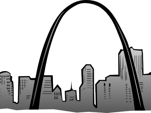 Louis Clipart Arch Clipart - St Louis Arch Clip Art - Png Download (640x480), Png Download