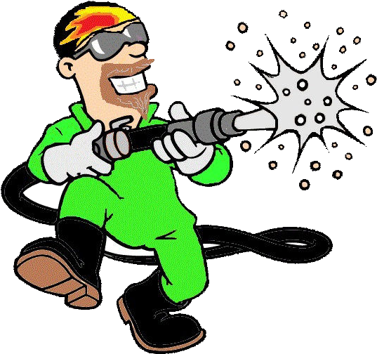 Soda Blasting Logo Clipart (622x663), Png Download