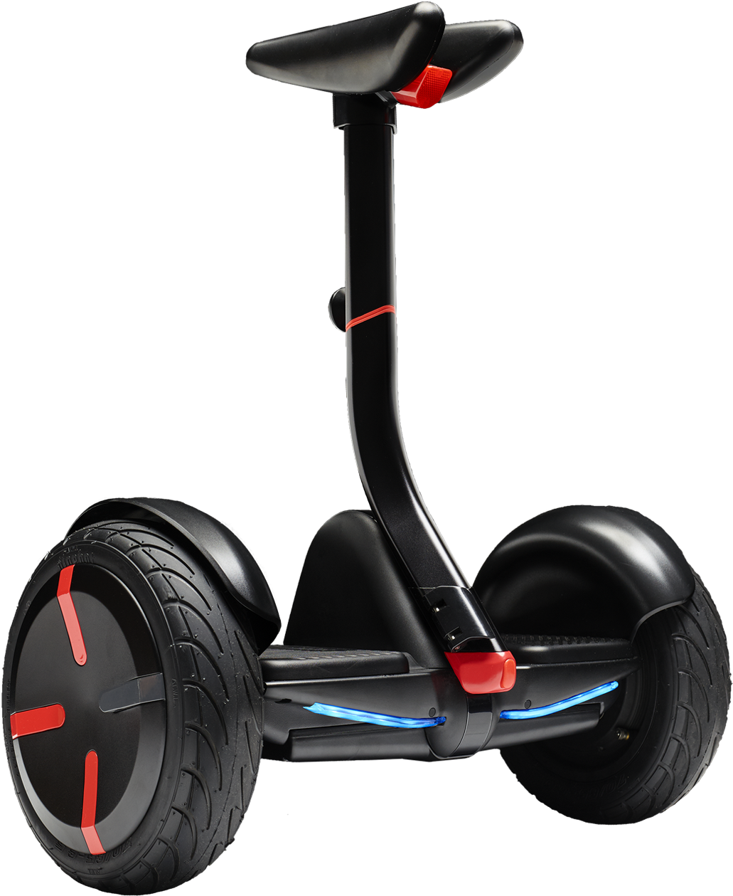 Minipro Black - Self-balancing Scooter Clipart (1101x1267), Png Download
