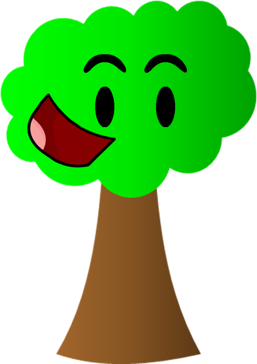 Tree Pose - Object Shows Tree Clipart (520x736), Png Download