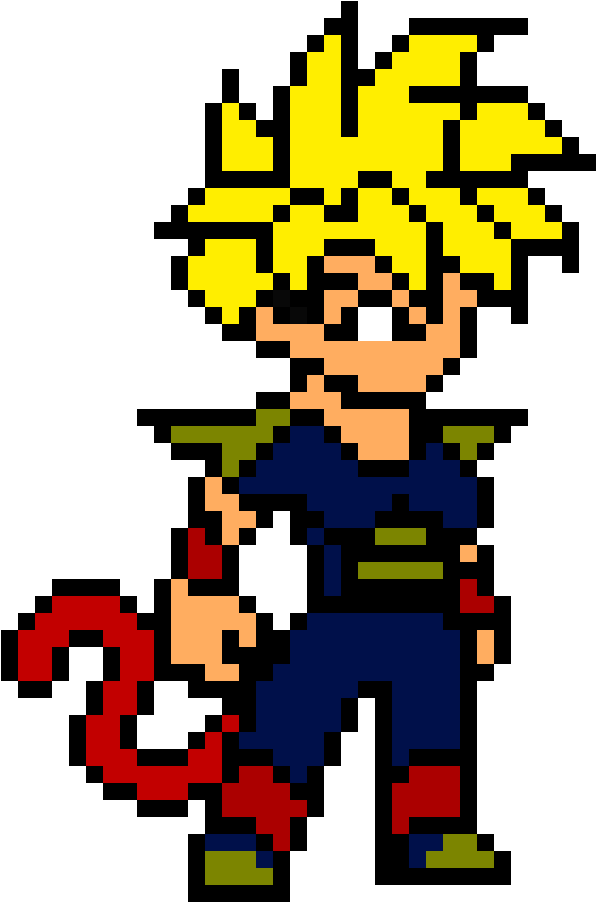 Super Saiy-jin - Cartoon Clipart (850x1190), Png Download