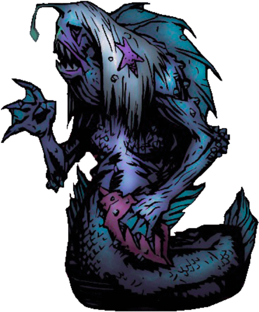 Siren - Darkest Dungeon Siren Clipart (534x640), Png Download