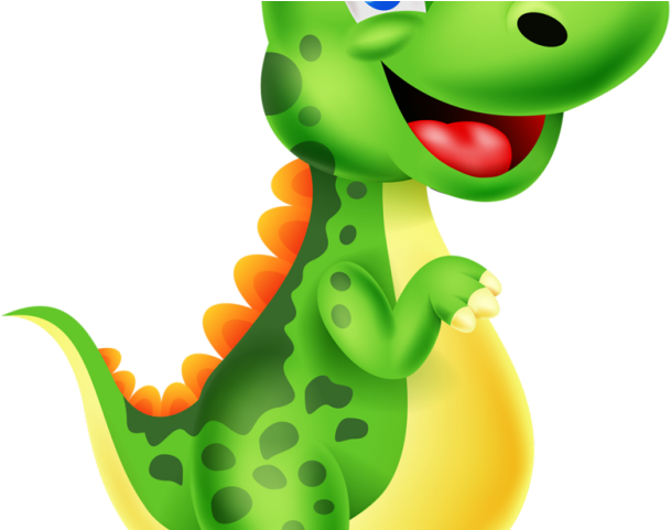 Chameleon Clipart Exotic Animal - Imagem De Dinossauro Em Desenho - Png Download (640x480), Png Download