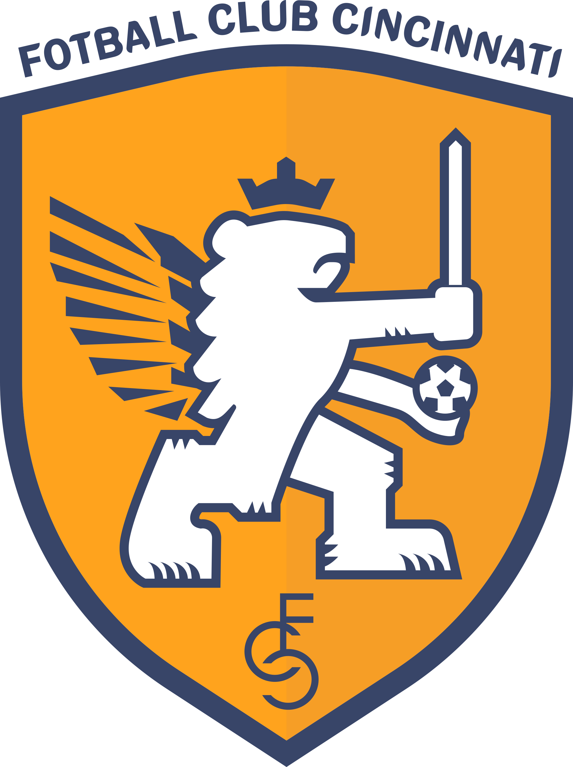 Fc Cincinnati Clipart (2000x2676), Png Download