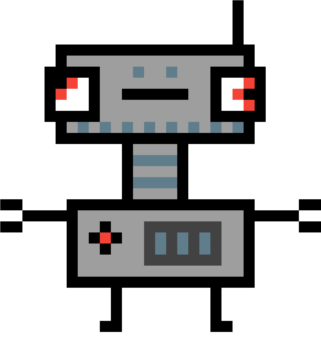 Beeep Bop The Robot - Cartoon Clipart (1184x1184), Png Download