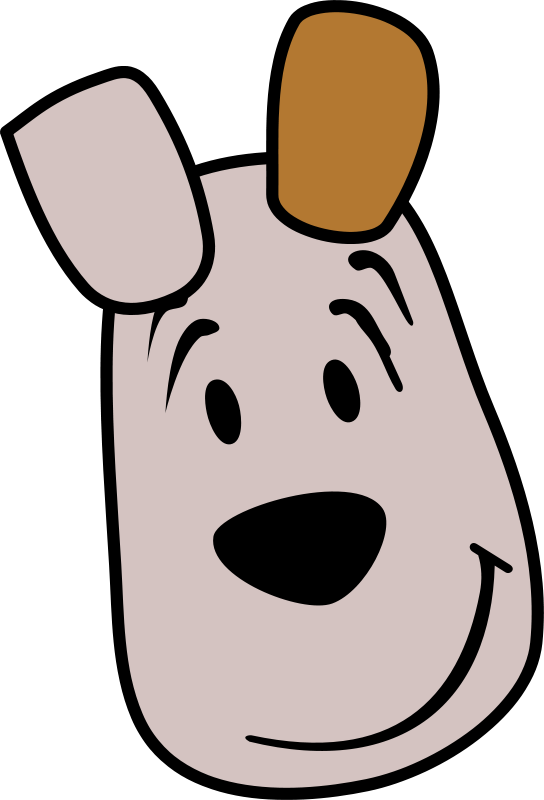 Free Vector Reksio's Muzzle By Rones - Reksio Clipart - Png Download (544x800), Png Download