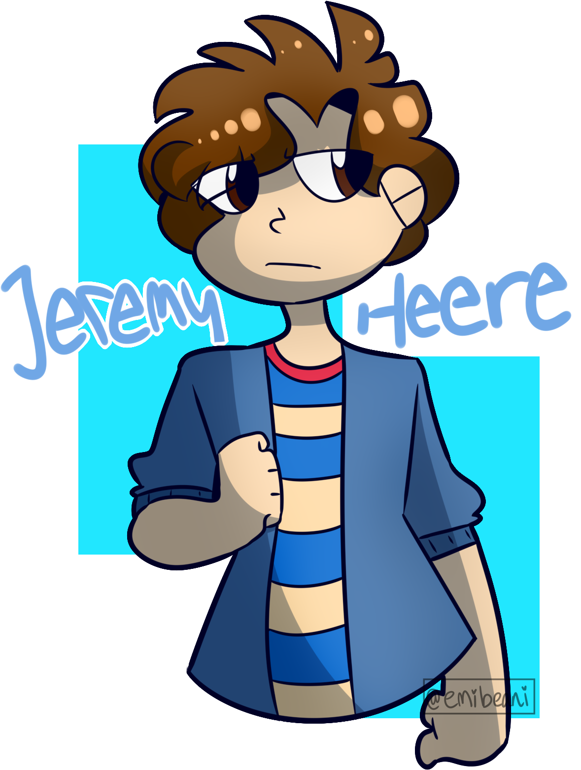 All Of My Cast Drawings For The Bmc Cast When I Go - Cartoon Clipart (1275x1650), Png Download