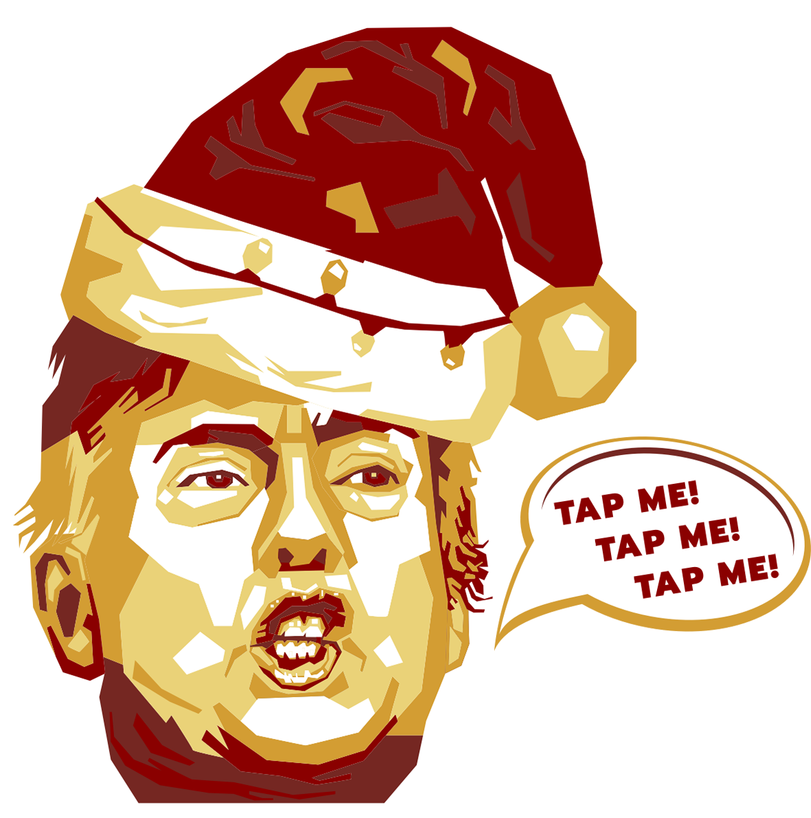 I'm Here To Save Your Christmas - Illustration Clipart (1200x1190), Png Download