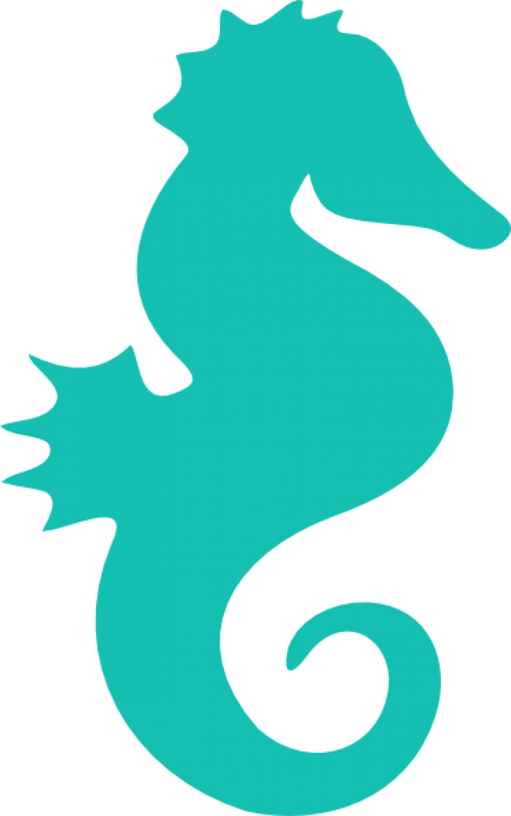 Diy Design Pictures Clip Art Downloads Hatenylo - Silhouette Seahorse Clipart - Png Download (728x1162), Png Download